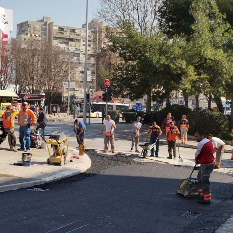 DIO SPLITA U NOVOM RUHU Radovi na dugo očekivanoj rekonstrukciji ulice Škrape su završeni