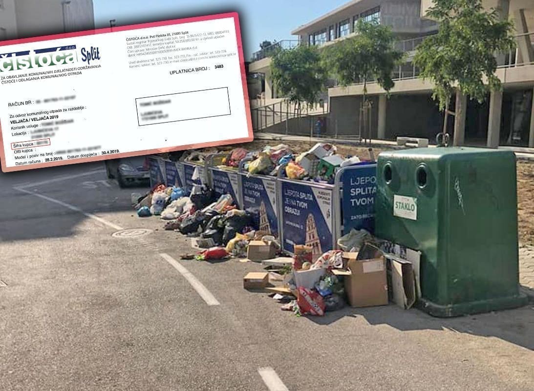 SPLIĆANIMA VIŠI RAČUNI ODVOZA SMEĆA Poskupljenje nakon višegodišnjeg "zatišja", evo tko će ga najviše osjetiti