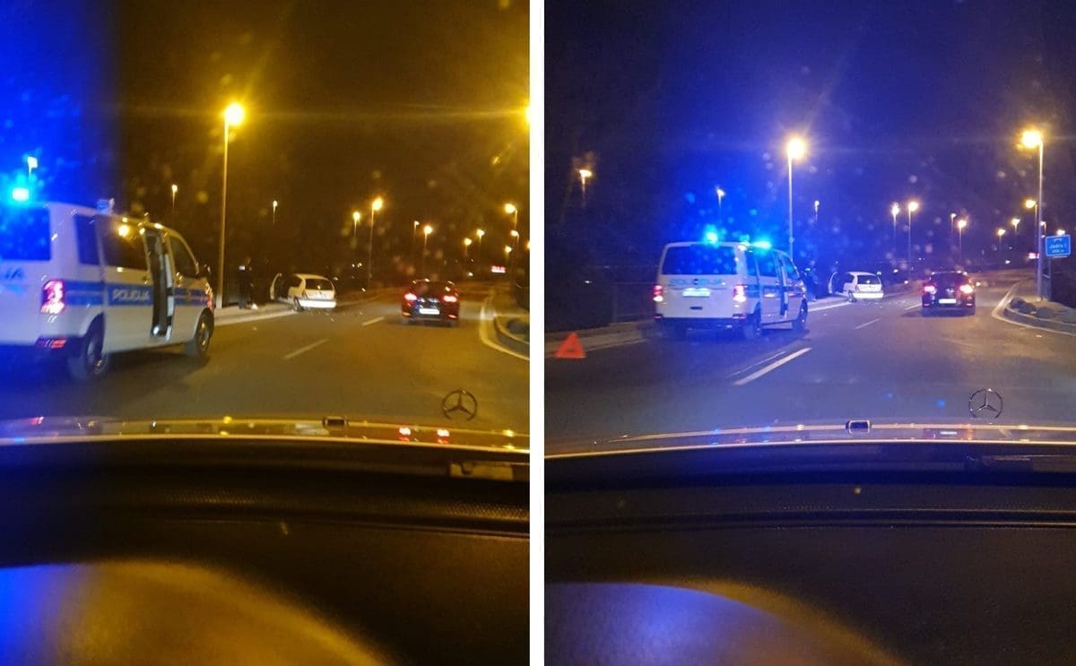RAZBIJENA VOZILA NA ŠIRINI Nova prometna nesreća na brzoj cesti, došlo je do sudara dvaju osobnih vozila