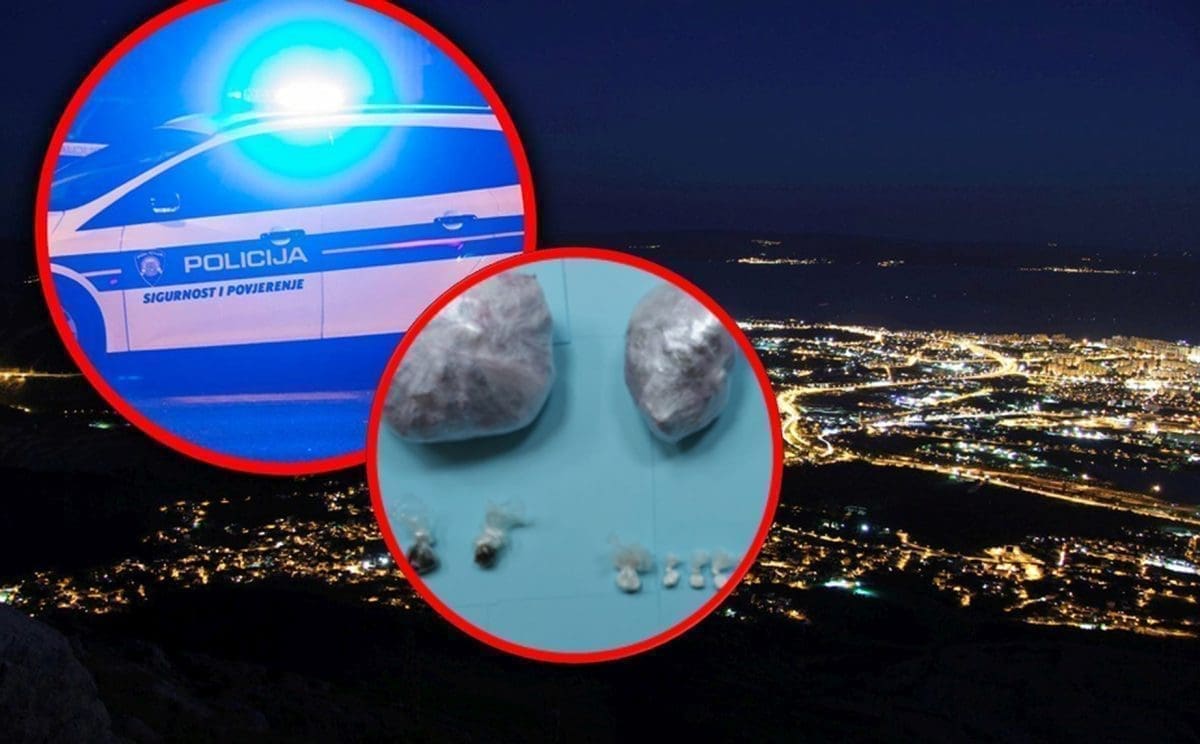 DROGA U SPLITU Policija uhitila mlađeg muškarca, pronašli mu marihuanu, kokain, hašiš...