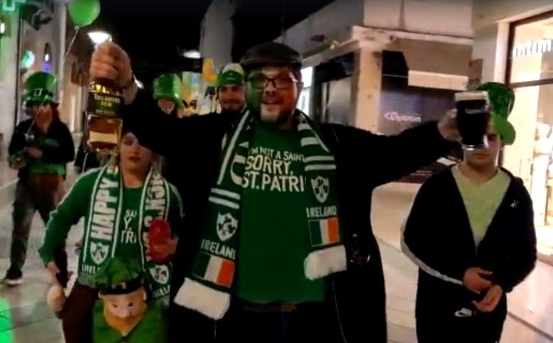 DAN SVETOG PATRIKA Susreli smo veselu skupinu Iraca u Splitu...