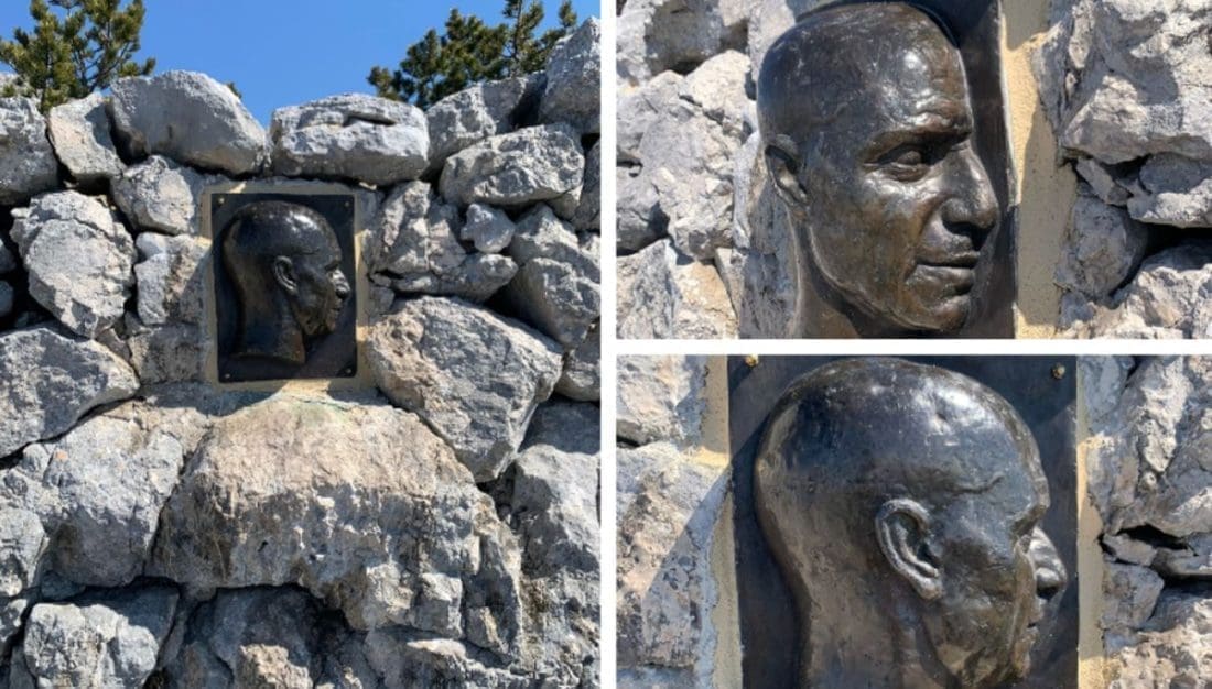 OVO ĆE OBRADOVATI MOSORSKE PLANINARE Obnovljeni Umberto Girometta vraćen na svoju vidilicu