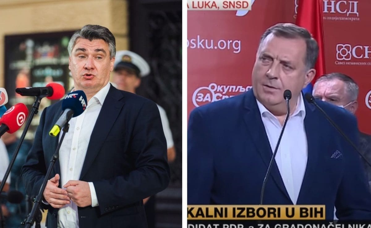DODIK: "Milanović je konzistentan predsjednik. Volim s njim razgovarati"