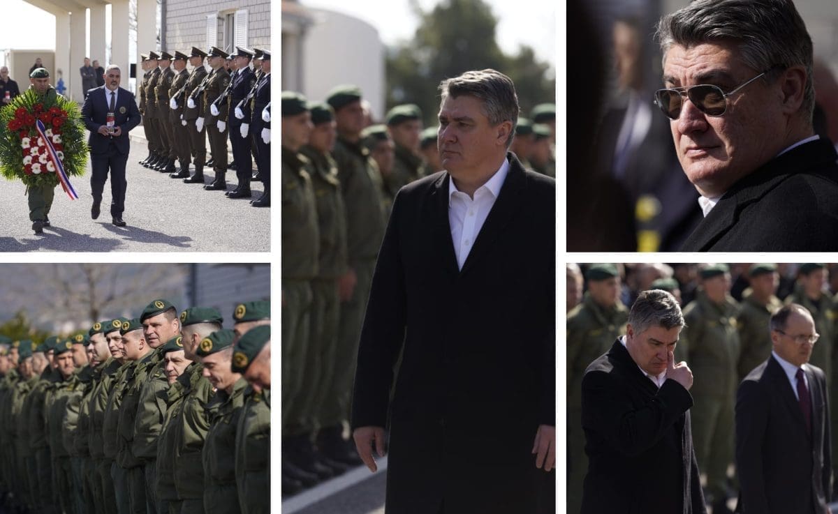 DEMONSTRACIJA MOĆI U MRAVINCIMA Specijalna jedinica policije slavi 31. godišnjicu postojanja. Emotivni Milanović: "Ostanite vjerni domovini Hrvatskoj"