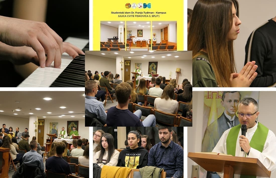 NAKON DUGE COVID PAUZE, RADOST ZA STUDENTE! Svete Mise će se ponovno slaviti u studentskom domu na splitskom Kampusu