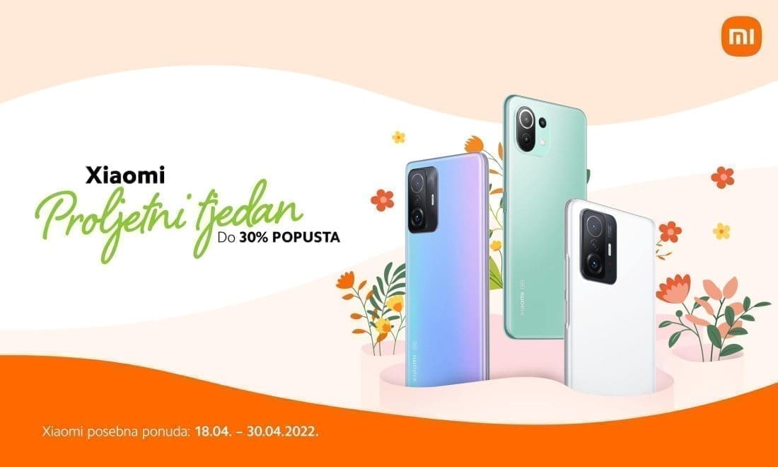 ISKORISTITE VELIKE POPUSTE Xiaomi najavljuje Xiaomi proljetni tjedan 2022