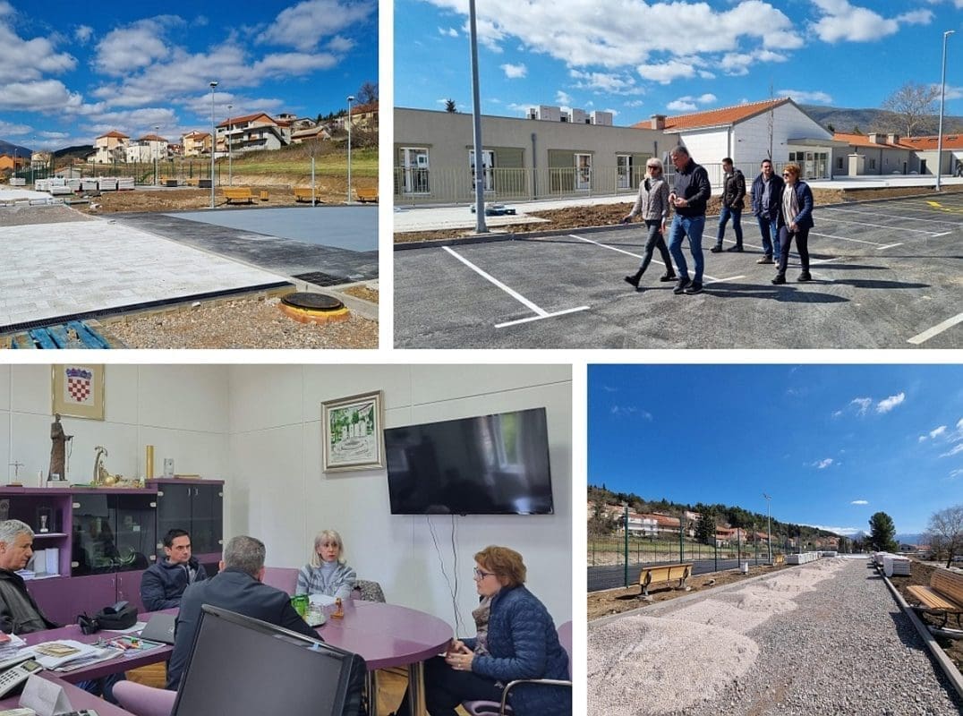 Grdonačelnik Bulj posjetio gradilište Veteranskog centra Sinj