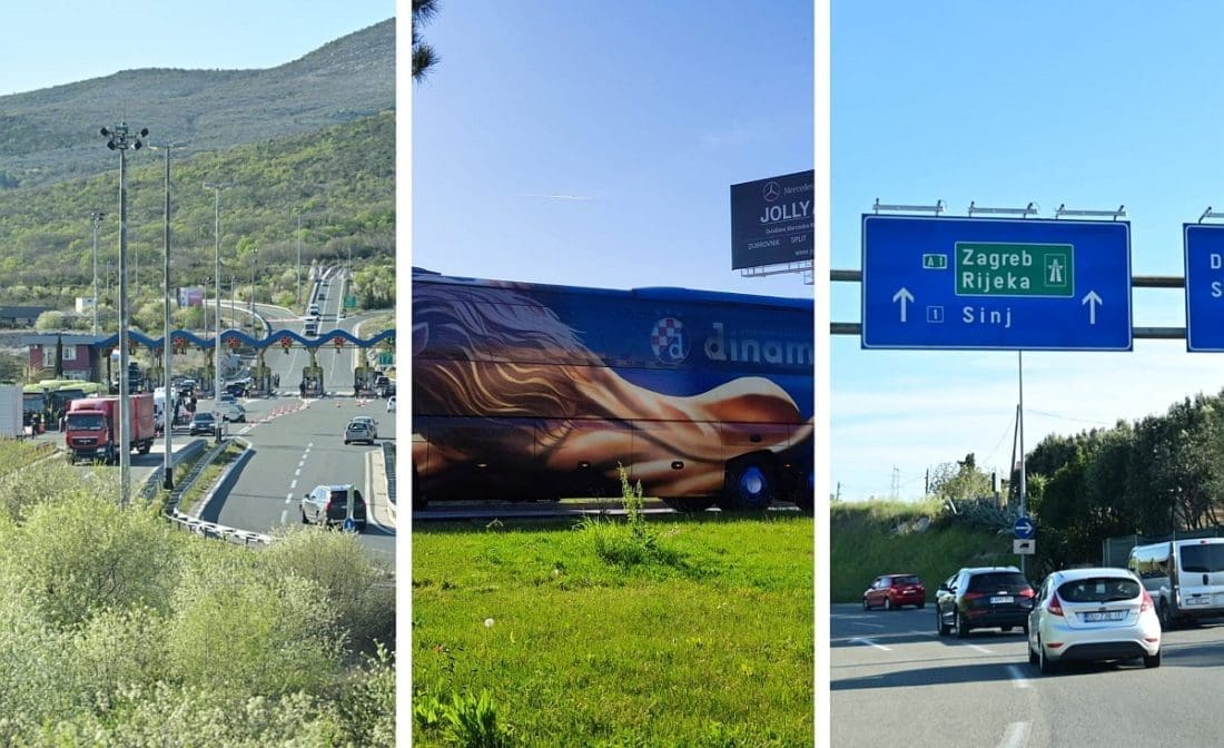 OVAKO JE IZGLEDAO ISKRCAJ U DUGOPOLJU Boysi ušli u Prometove autobuse i krenuli za Split, Dinamov autobus krenuo iz Solina za Poljud