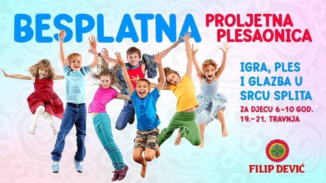 Djeco, ovih proljetnih praznika doplešite u KUD "Filip Dević" na besplatnu "Proljetnu plesaonicu"!