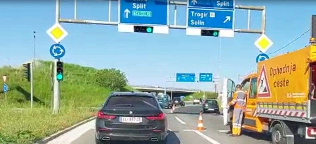 Već od jutra gužve na ulazima u grad, vozilo u kvaru u rotoru Solin