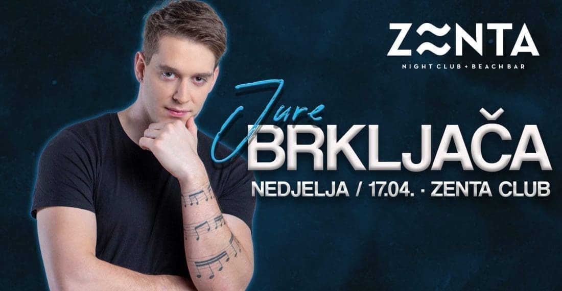 Klub Zenta "gorio" je prošli vikend kada je zapjevala Pisarović, ovog Uskrsa slijedi koncert zadarske zvijezde - Jure Brkljače