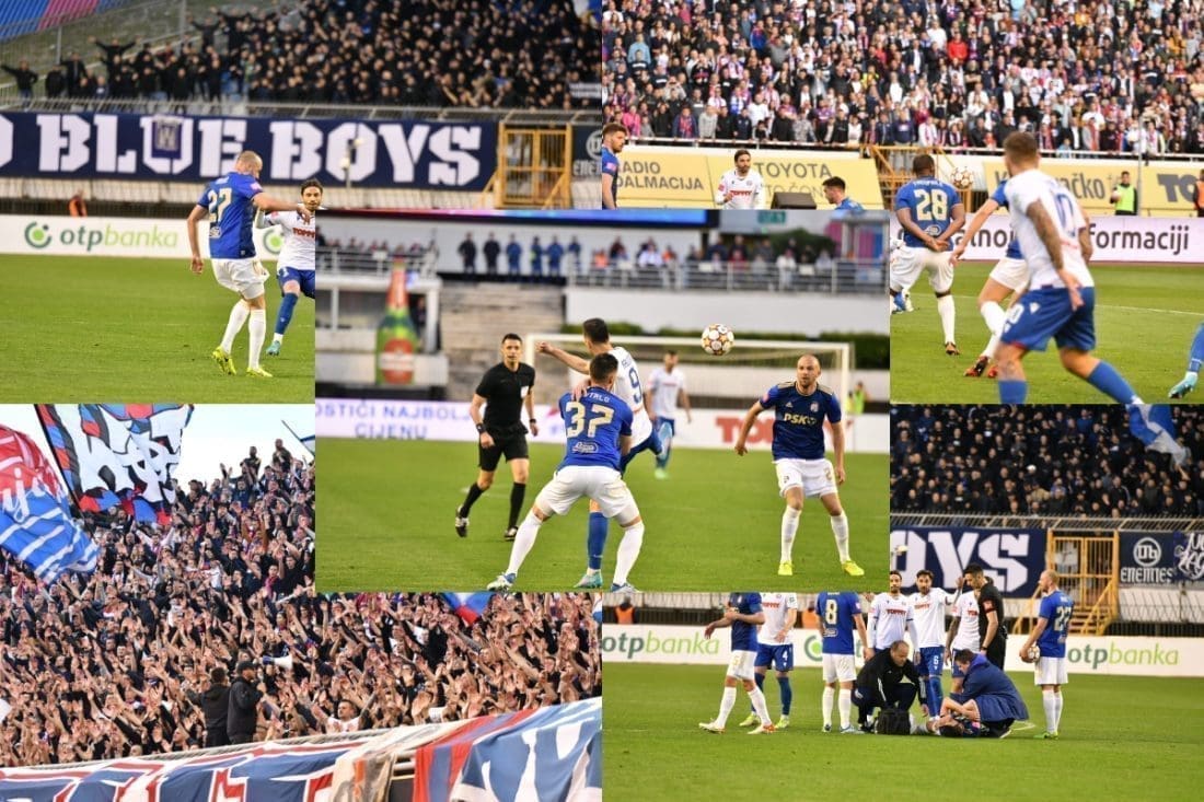 Hajduk – Dinamo 0-0: Bespoštedna borba i igra živaca u kojoj sudac Pajač gubi konce