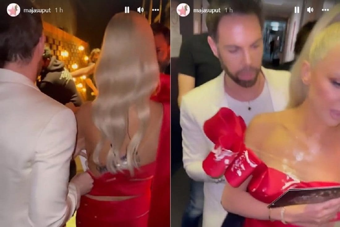 Grubnić skidao uprljanu Maju Šuput u backstageu: "Je li ovo moguće?"