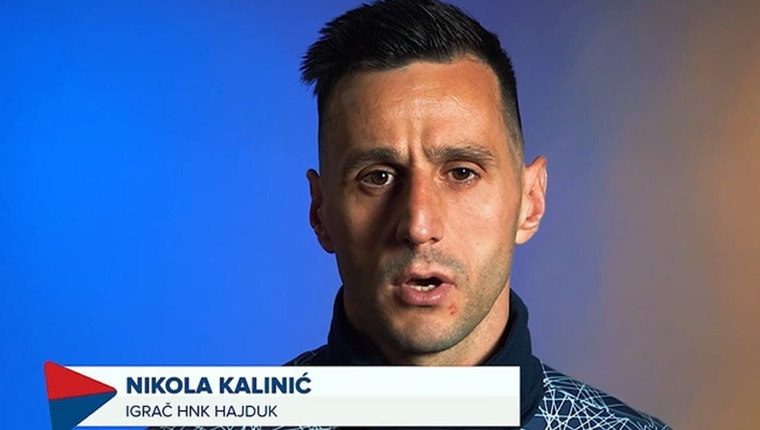 NOGOMET ZA MIR Nikola Kalinić pozvao navijače na Poljud: "Vidimo se u nedjelju"