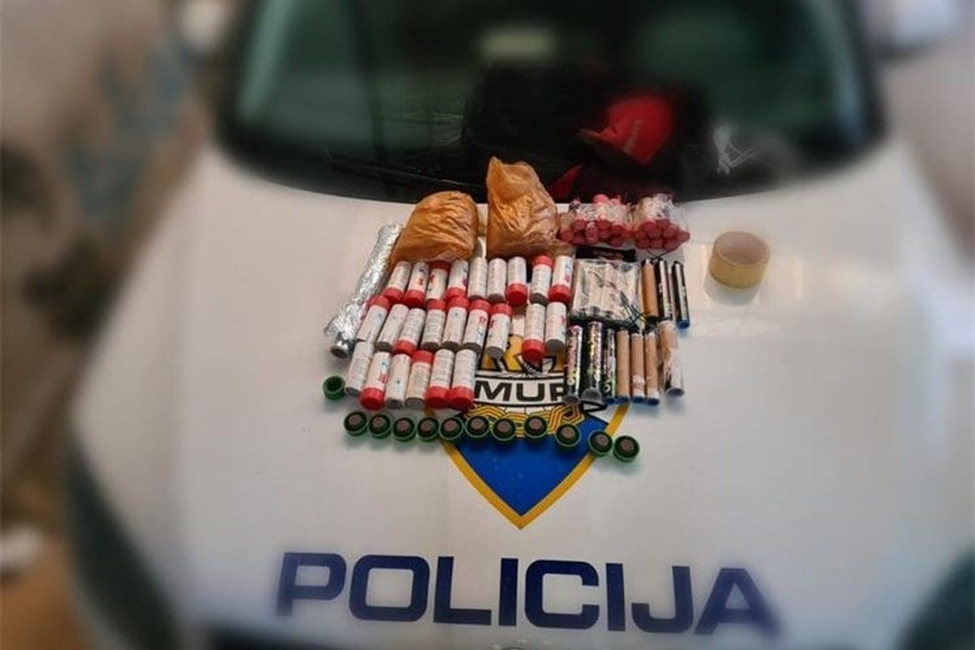 Splitska policija u akciji: U prva tri dana oduzeta 502 komada pirotehničkih sredstava i zabranjenih petardi