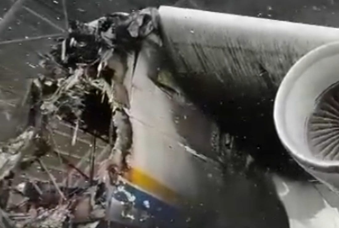 VIDEO Ukrajinci objavili snimku uništenog najvećeg zrakoplova na svijetu