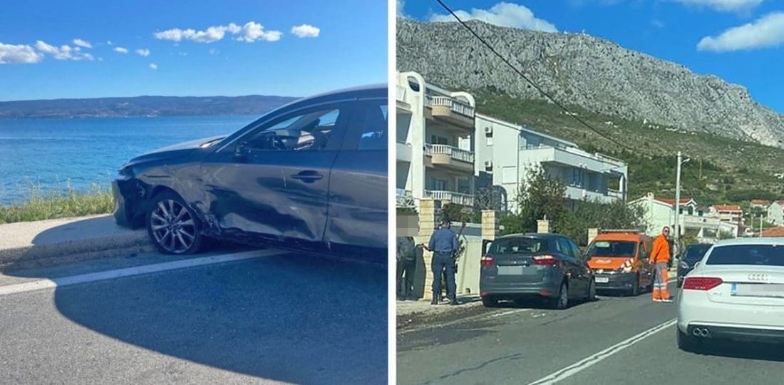 PROMETNA NA MAGISTRALI Sudar u Malom Ratu: Jedna osoba hitno prevezena u KBC Split