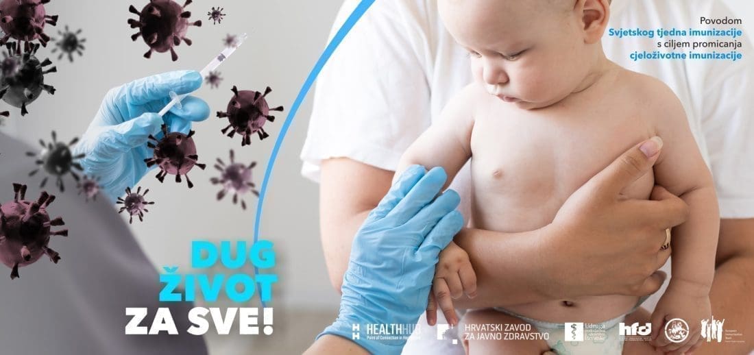 Cjeloživotna imunizacija spašava milijune života godišnje i jamstvo je dugog, zdravog življenja!