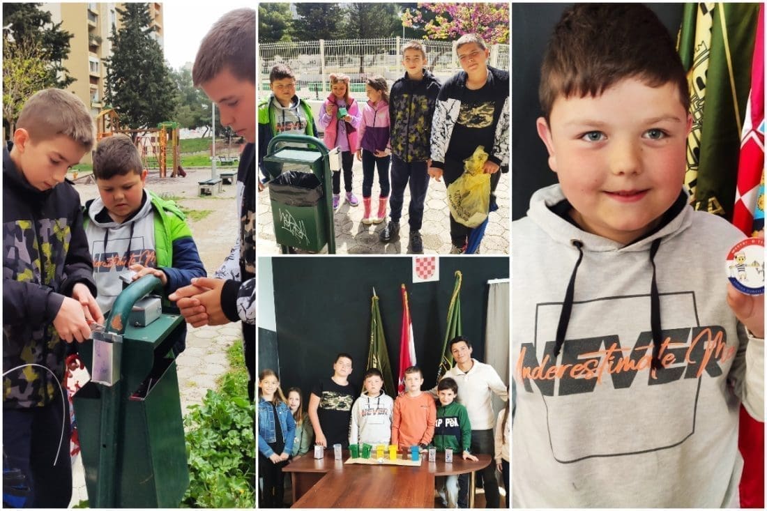 Udruga tehničke kulture "Meštri o' tehnike": 'Učenici su izradili kantice za opuške koje mogu poslužiti mještanima Pujanki za pravilno odlaganje opušaka"