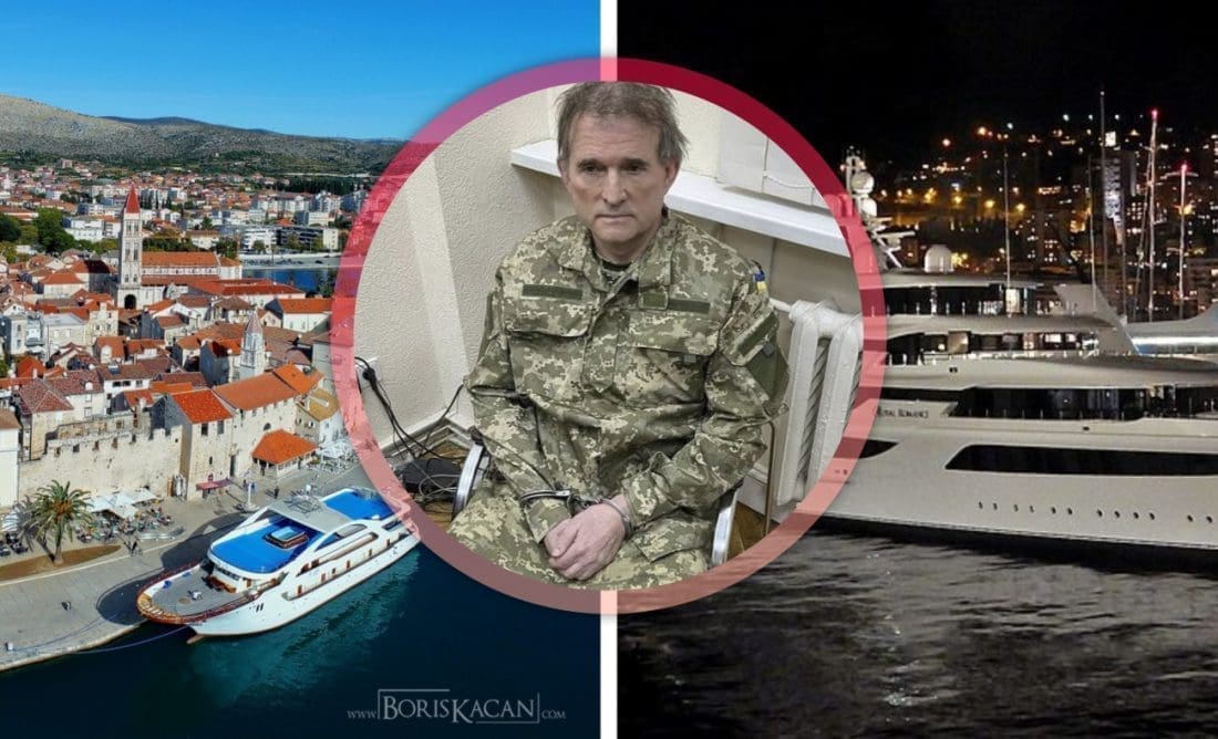 ZAPLIJENJENA JAHTA MU USIDRENA U TROGIRU Tko je uhićeni oligarh Viktor Medvedčuk?