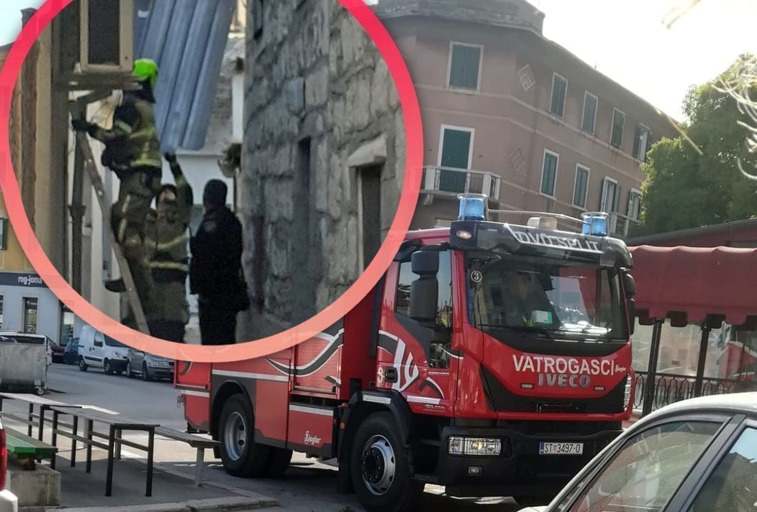 OLUJNA BURA ODLOMILA KOMAD LIMA Zbog pada na električni kabel, intervenirali splitski vatrogasci