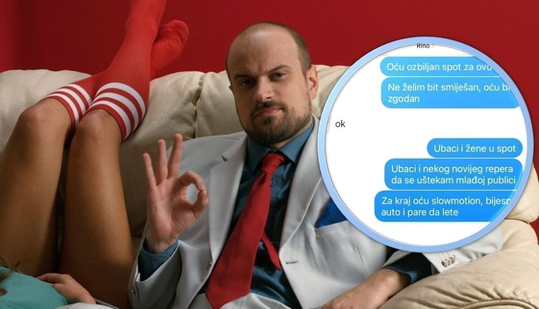 OVO JE URNEBESNO Popularni splitski reper do suza nasmijao pratitelje, na profilu objavio nevjerojatnu prepisku: "Ne želim biti smiješan, oću biti zgodan"