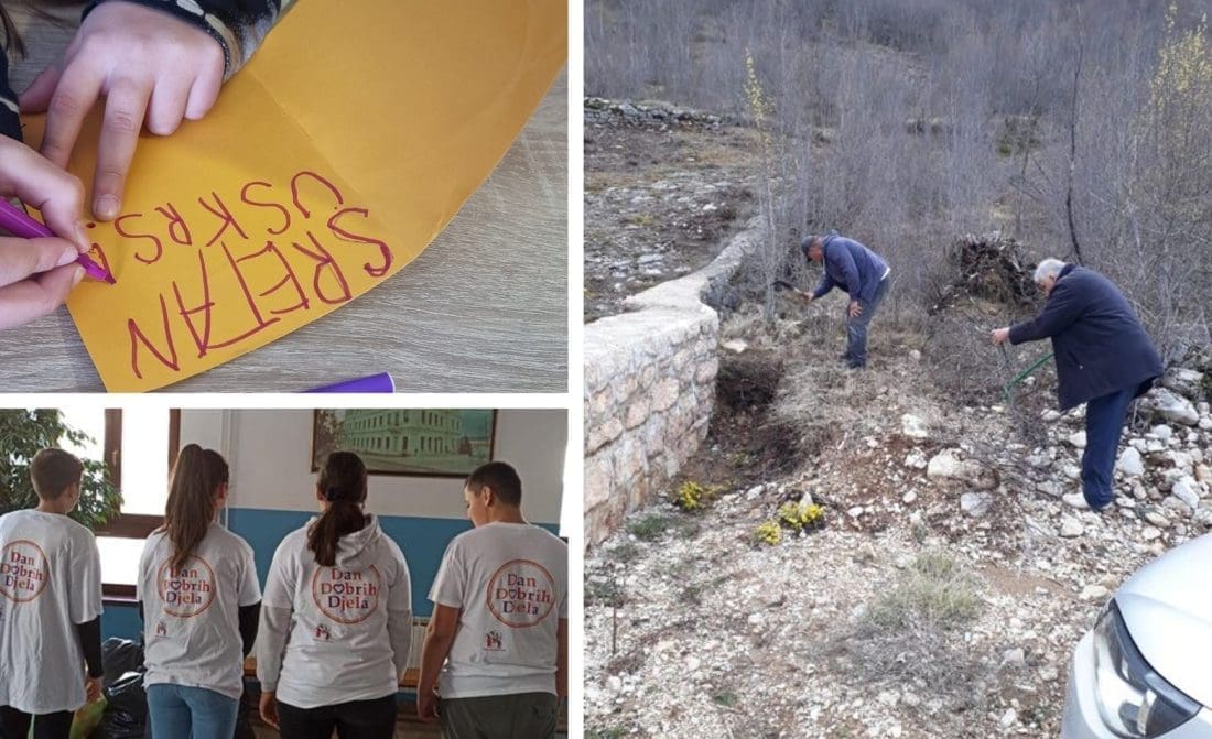 PREDIVNI PRIZORI U ZAGORI Volonteri obradovali sugrađane čineći dobra djela