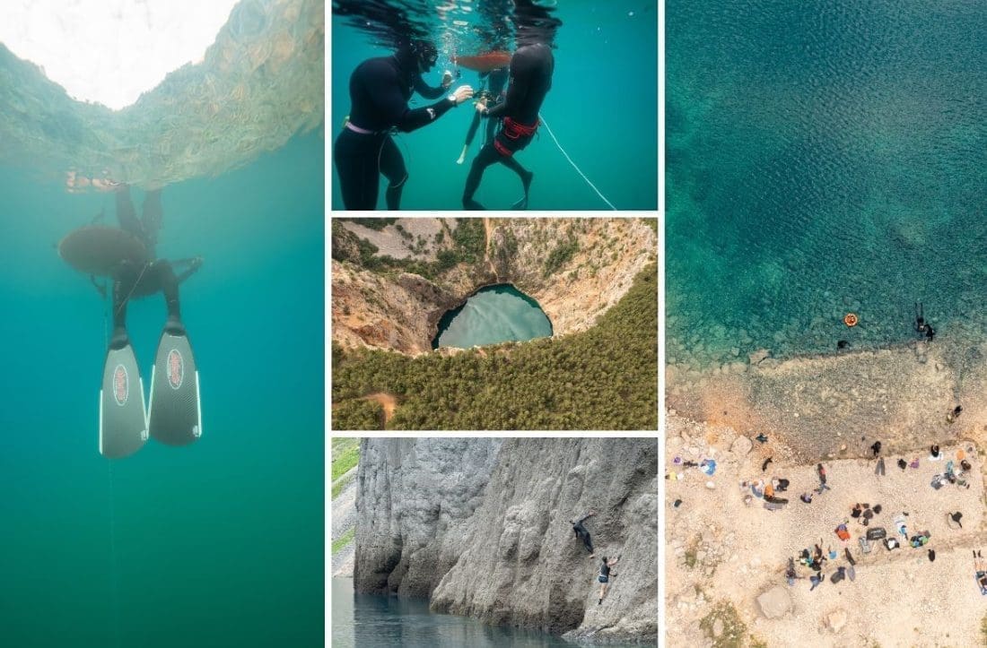 Crveno jezero ugostilo ronioce na dah: AIDA Hrvatska i TZ Imota organizirali jedinstveno natjecanje u atraktivnim hrvatskim jezerima
