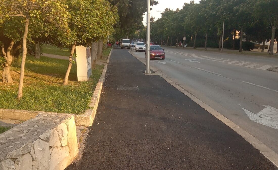 PLOKITE U NOVOM RUHU Stigao novi asfalt na nogostup u Dubrovačkoj ulici
