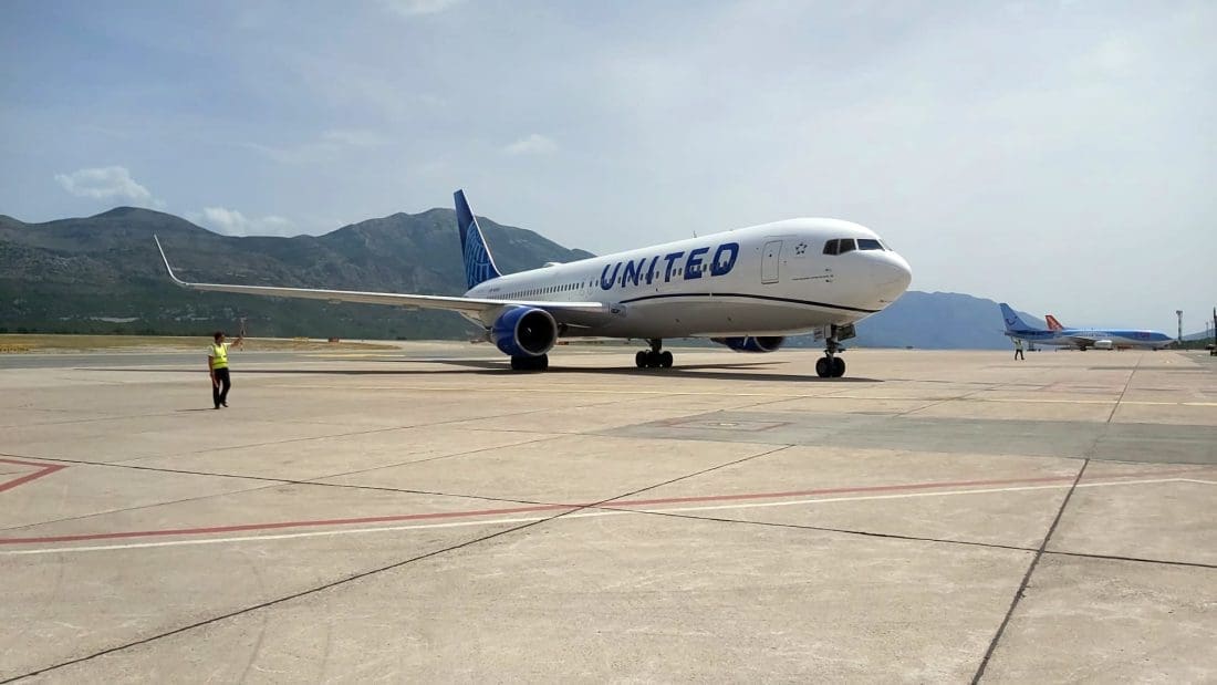 Širokotrupni zrakoplov iz New Yorka sletio je u Zračnu luku Dubrovnik