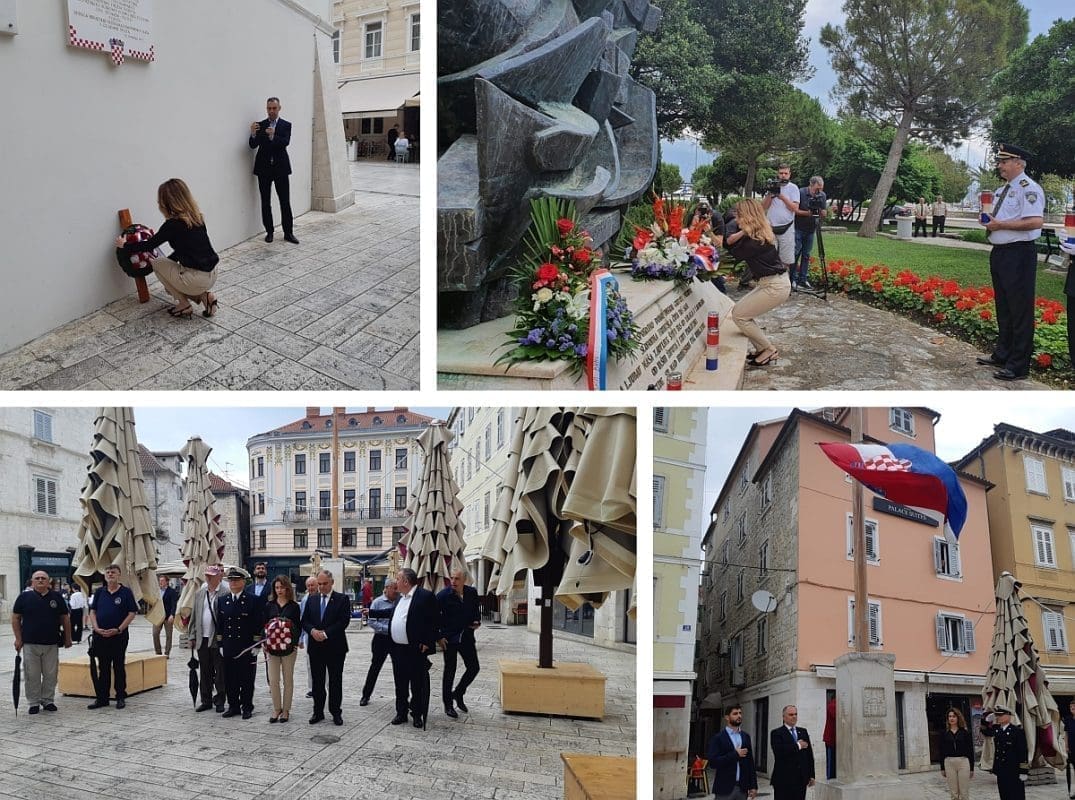 U Splitu obilježeni Dan državnosti i Dan branitelja grada Splita: Večeras koncert Orkestra HRM-a i klape Sv. Juraj i vatromet