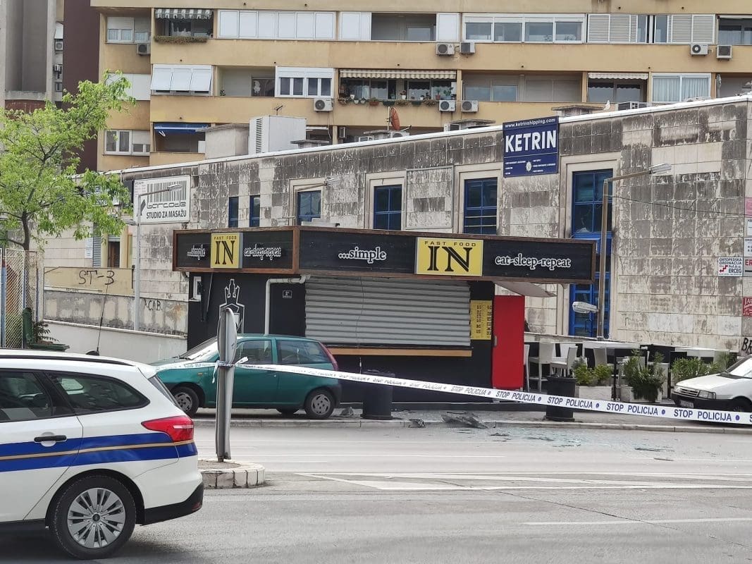 POLICIJA OBAVLJA OČEVID Bili smo na mjestu eksplozije, dionica ceste zatvorena za sav promet