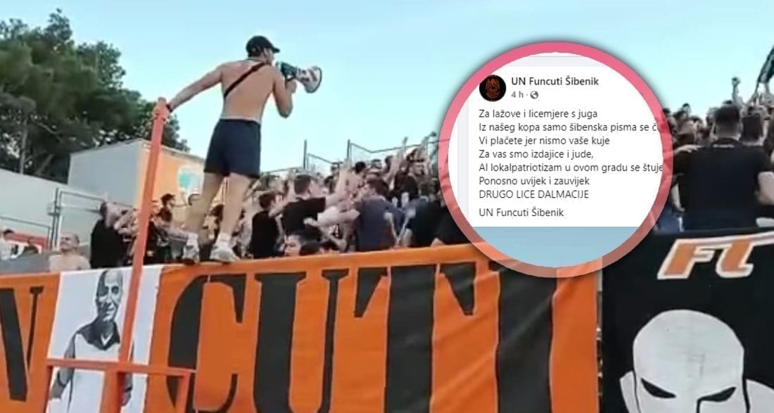 FUNCUTI SE TEŠKO OBRUŠILI NA NAVIJAČE HAJDUKA Nazvali ih lažovima i licemjerima s juga: "Vi plačete jer nismo vaše kuje..."