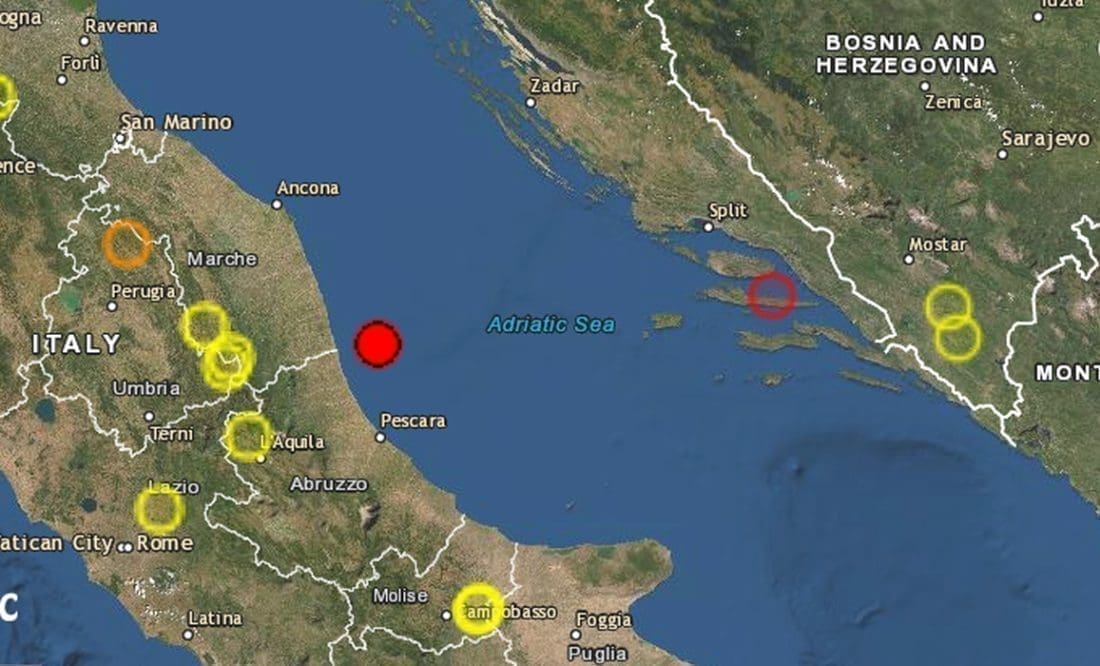 Jutros novo podrhtavanje u Jadranu