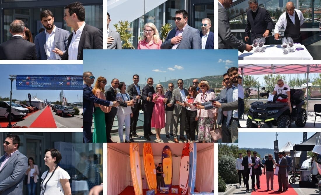 MARINA KAŠTELA Svečano otvoreni Hrvatski dani male brodogradnje i turizma: "Ima preko 50 izlagača"