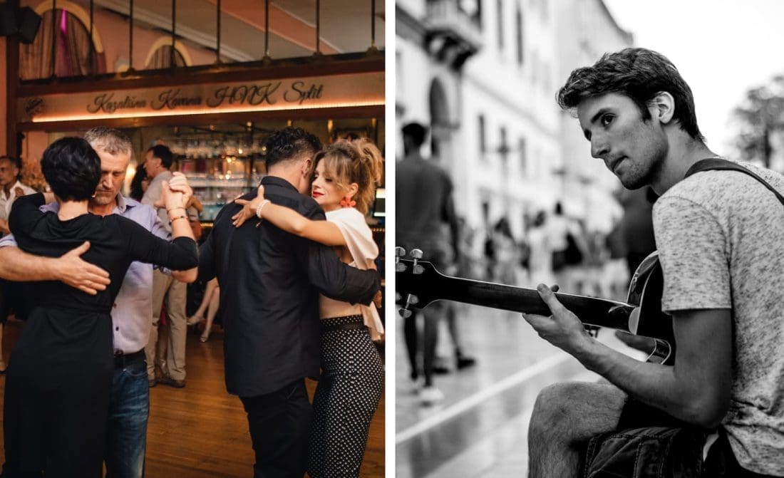 SAVRŠEN VIKEND U KAZALIŠNOJ KAVANI Ugodna atmosfera uz note gitarista Luke Eleza sjajan su način za završiti radni tjedan