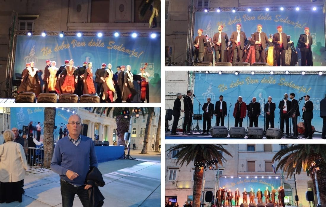 VESELO NA SPLITSKOJ RIVI Klapske pjesme i narodne nošnje oduševile prolaznike. Pogledajte ove prizore