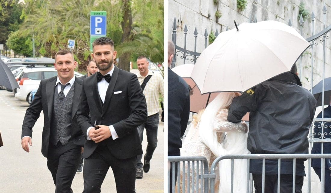 SUSTIPAN "BLOKIRAN" Mladenci stigli u crkvu, evo tko je sve stigao na jedno od vjenčanja godine