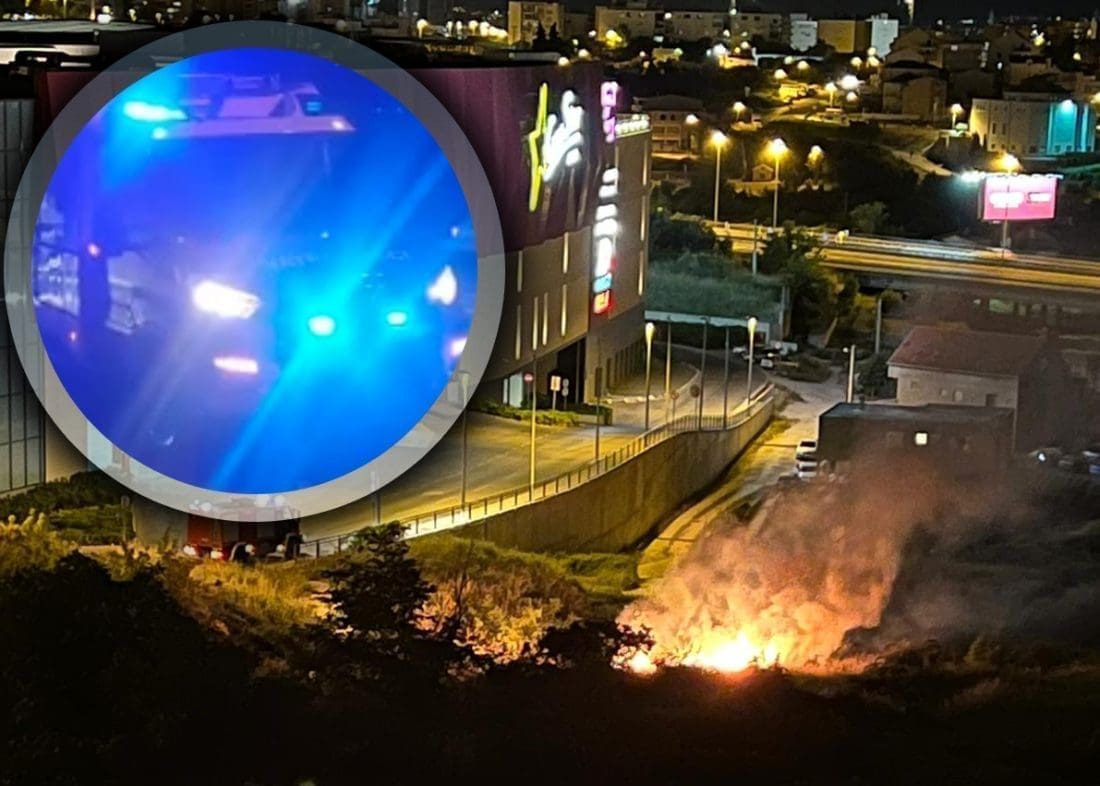 SIRENE NA ISTOKU GRADA Planulo kod splitskog trgovačkog centra