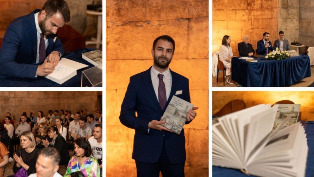 U Dioklecijanovim podrumima promovirana knjiga dr.sc. Marijana Čipčića "Trogir između svjetskih ratova"