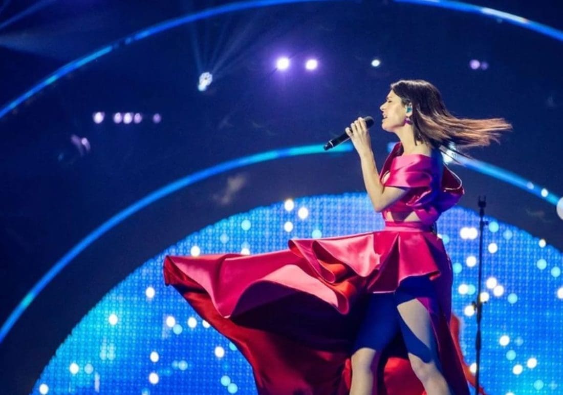 SVIĐA LI VAM SE? Mia Dimšić pokazala raskošnu kreaciju u kojoj će nastupiti u Torinu