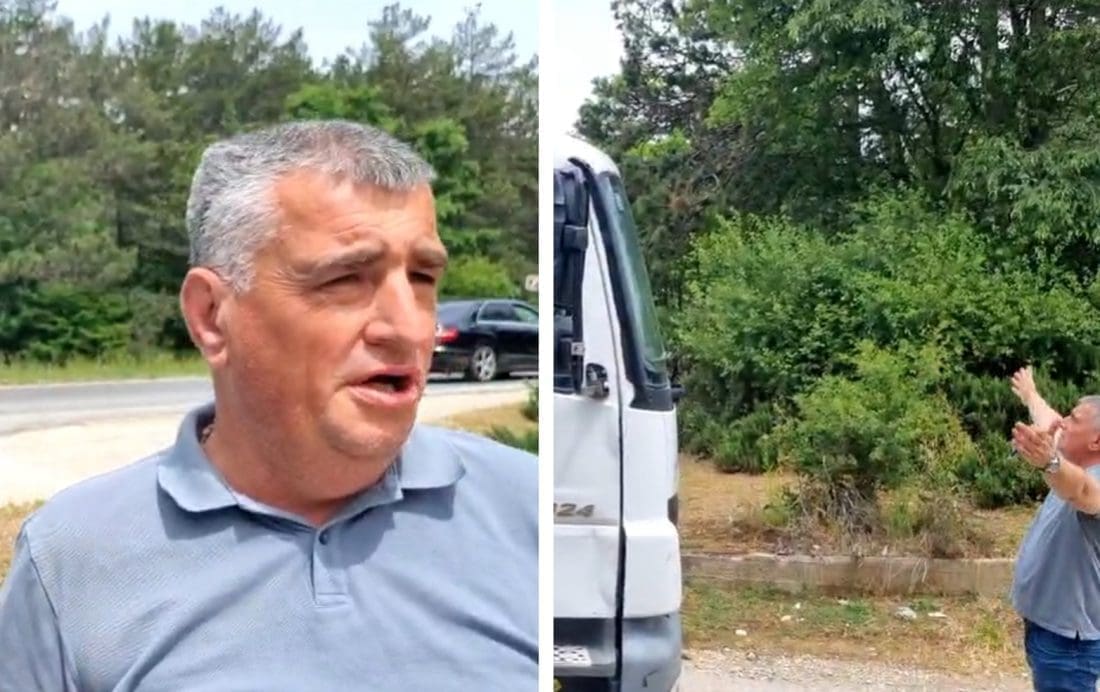 BULJ STAO PRED TERETNO VOZILO Drama zbog otpada, Bulj poručio: "Sramotno da ne posustaju"