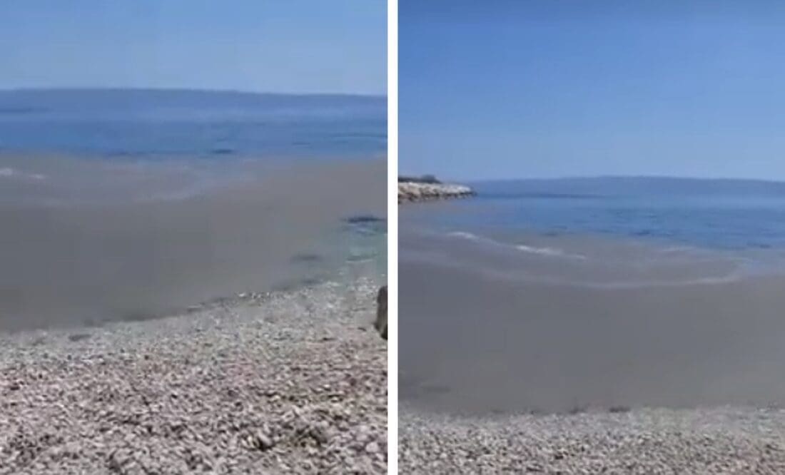 ZASTRAŠUJUĆI PRIZOR NA ŽNJANU Pogledajte kako izgleda obala poznate splitske plaže: "Strašno, ovo je strašno"