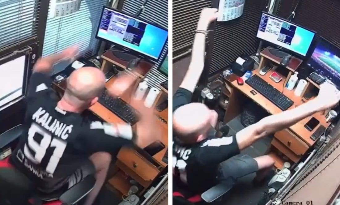 TOTALNI DELIRIJ Urnebesan video iz Splita će vas oduševiti, pogledajte kako se pobjeda Hajduka slavila na radnom mjestu
