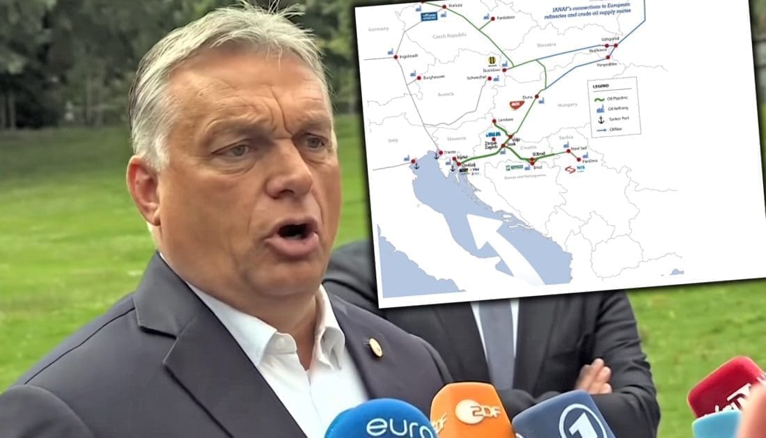 JANAF POSTAJE KLJUČAN? Plenković pozvan na sastanak s Orbanom zbog embarga na rusku naftu