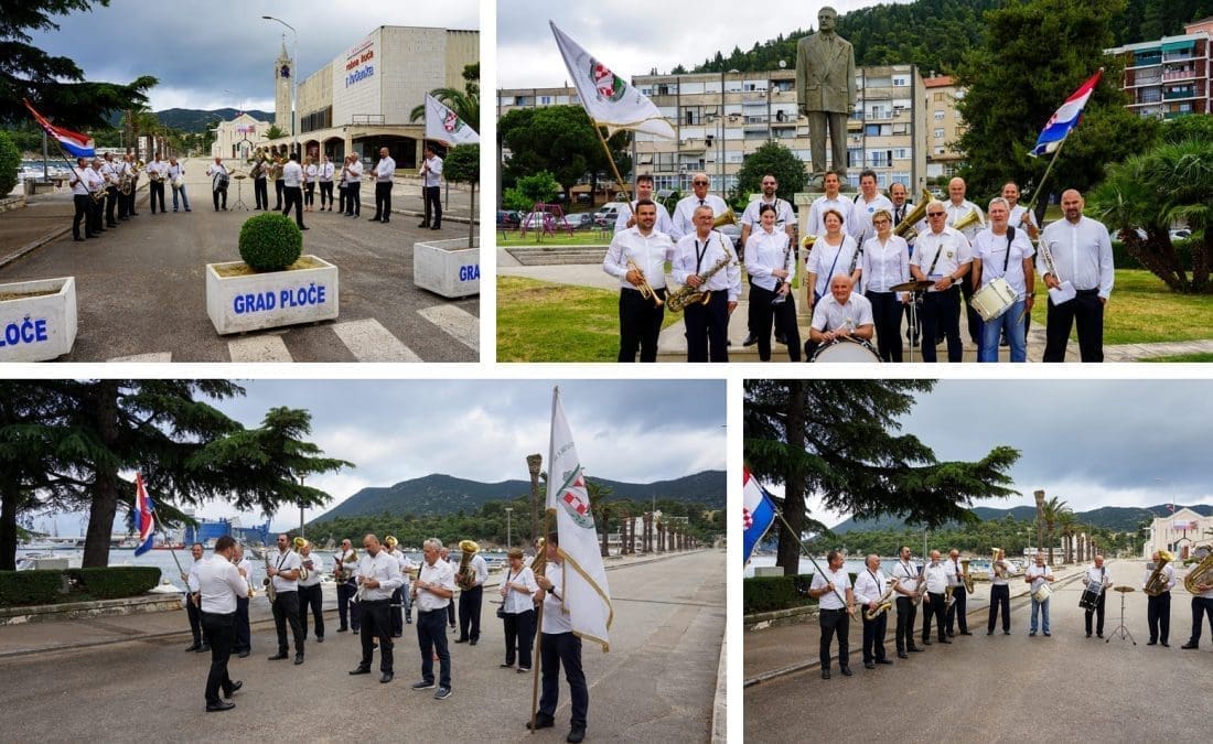 DUGOGODIŠNJA TRADICIJA SE NASTAVLJA Pločani su se probudili uz zvuke Hrvatske seljačke glazbe Komin. Evo fotografija...