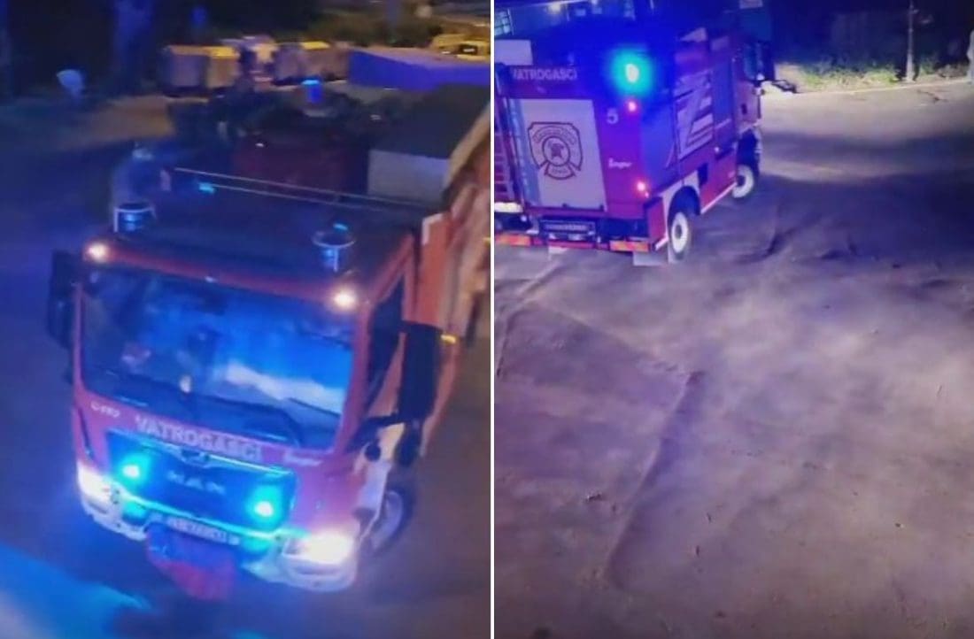 Požar u Gornjoj Podstrani: gasitelji iz JVP Podstrana i DVD-a Žrnovnica brzom intervencijom spriječili daljnje širenje požara