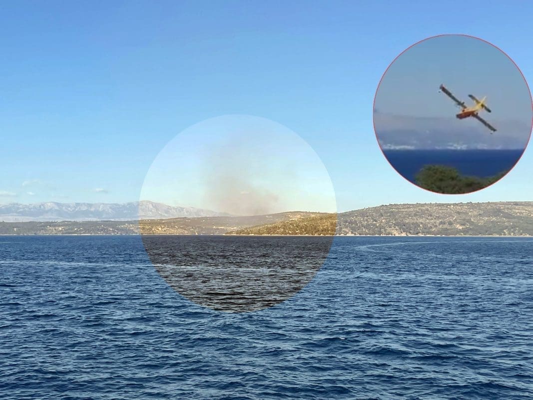 LOKALIZIRAN POŽAR NA BRAČU U gašenju sudjelovalo 27 vatrogasaca, kanader i air tractor