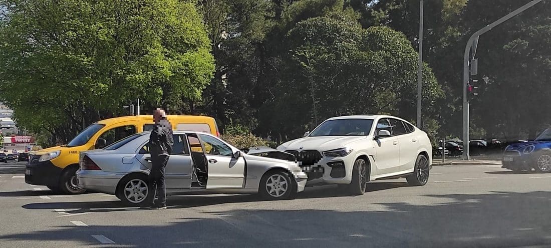 PROMETNA U SPLITU Sudarila se dva vozila, u tijeku je očevid