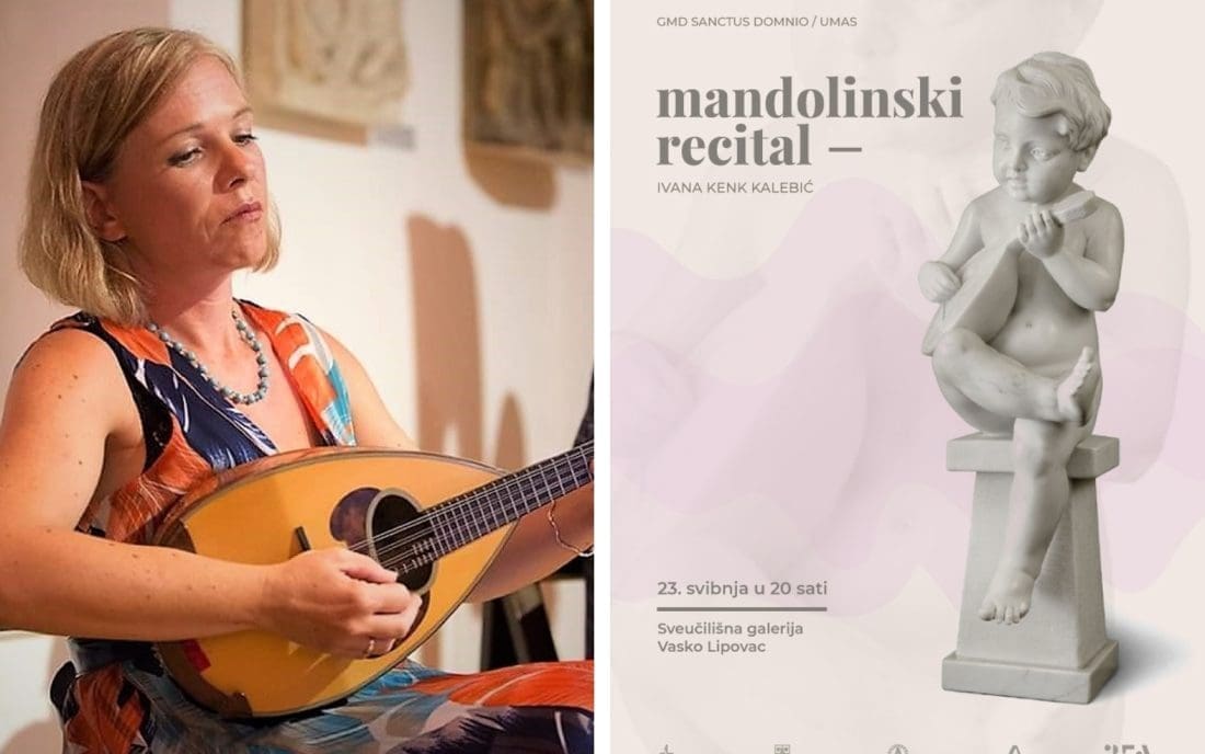 SVEUČILIŠNA GALERIJA Najavljujemo vam Mandolinski recital Ivane Kenk Kalebić